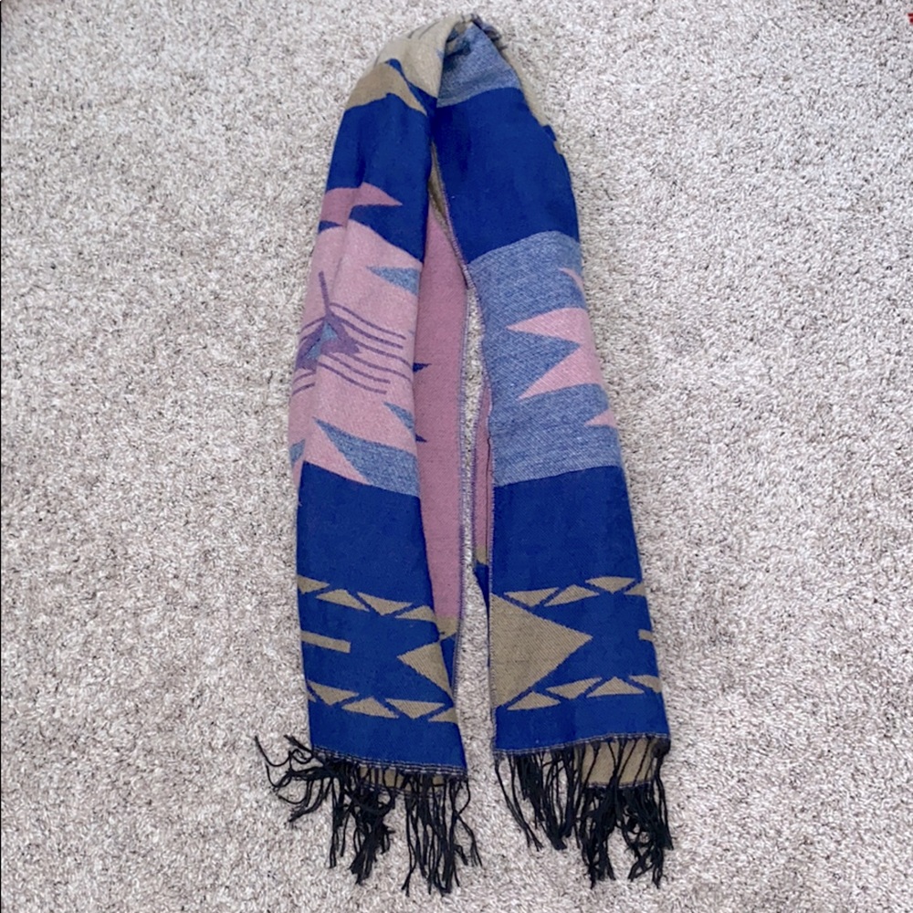 Tribal Blanket Scarf